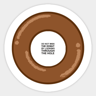 Donut's Wisdom Sticker